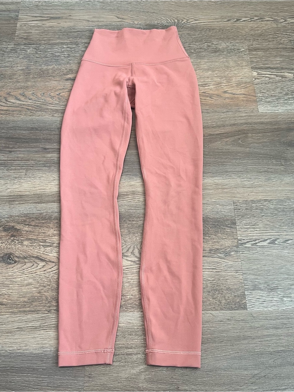 Lululemon Wunder Train Contour Fit High-Rise Tight 25” Brier Rose Size 0 Workout - Picture 3 of 11